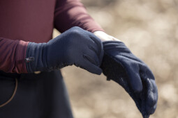 Zimní rukavice Polar - tmavě hnědé
