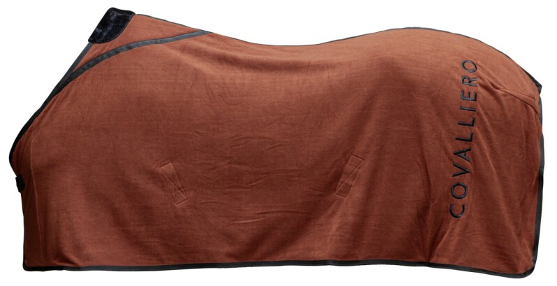 Odpocovací deka Covalliero A/W 2025 - cihlová 145cm
