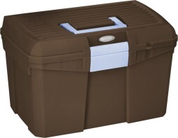 Box na čištění HippoTonic - čokoládový/světle modrý