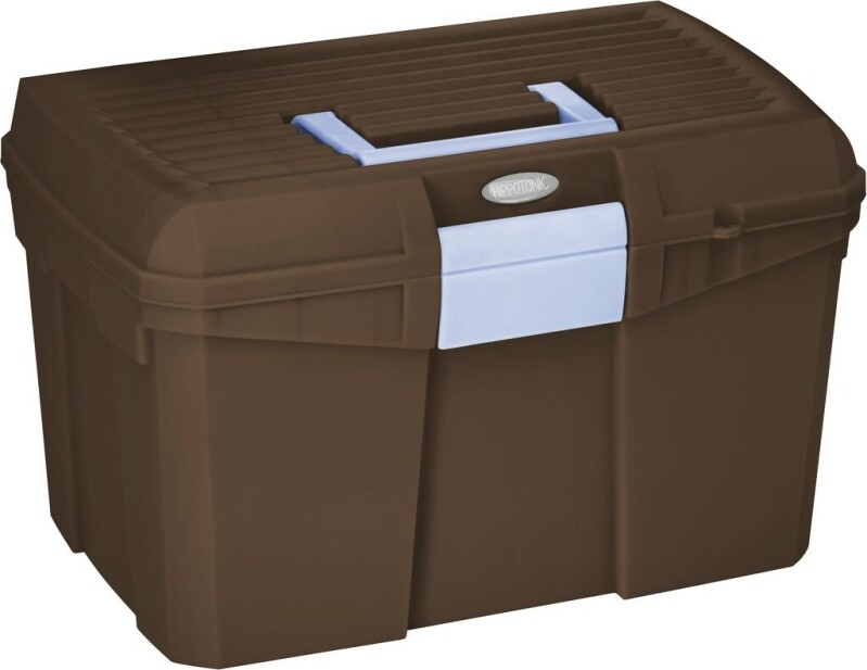 Box na čištění HippoTonic - čokoládový/světle modrý