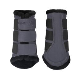 Chrániče - Embossed Collection - antracit L