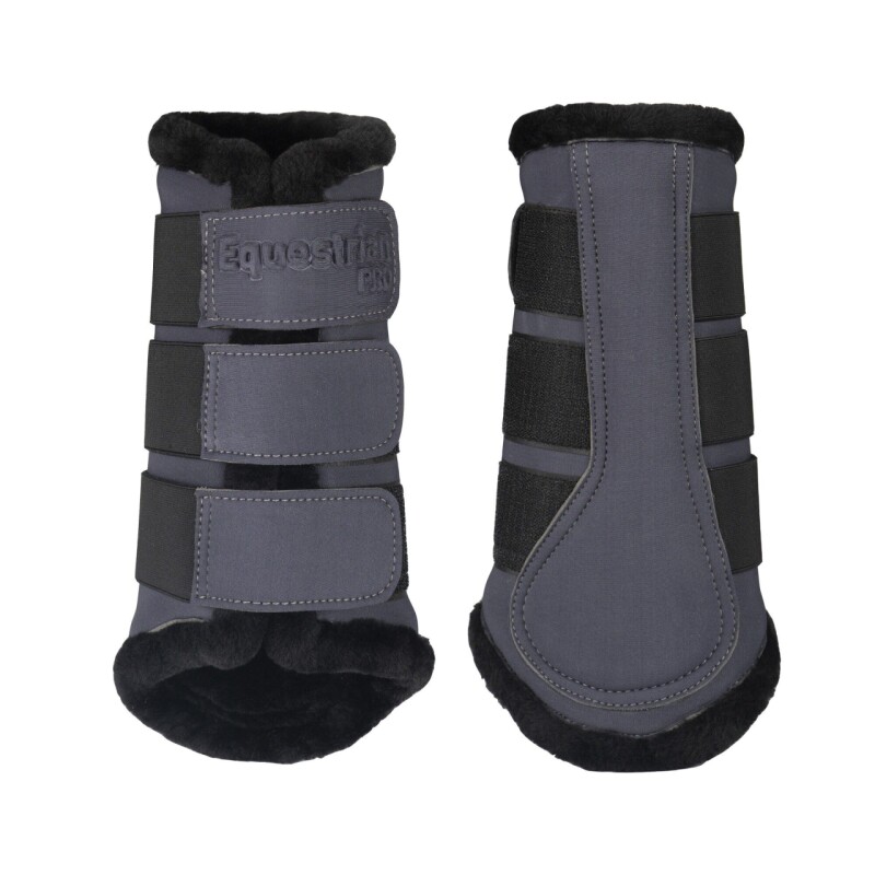 Chrániče - Embossed Collection - antracit L
