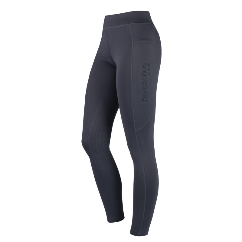 Jezdecké legíny - Embossed Collection - antracit 40