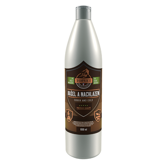 Sirup Kašel a nachlazení 1000ml TopVet