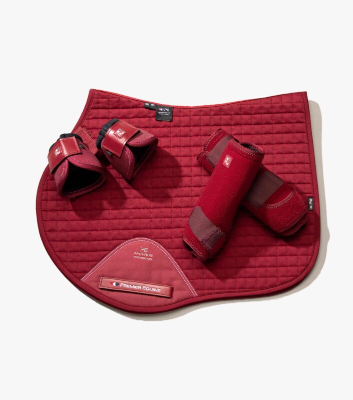 Zvony Premier Equine - burgundy M
