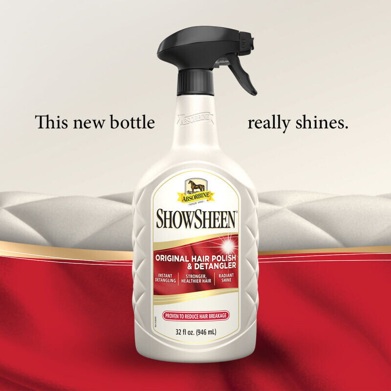 Lesk a rozčesávač Absorbine ShowSheen 950ml