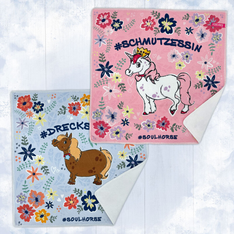 Utěrka z mikrovlákna SoulHorse "Dreckspatz"