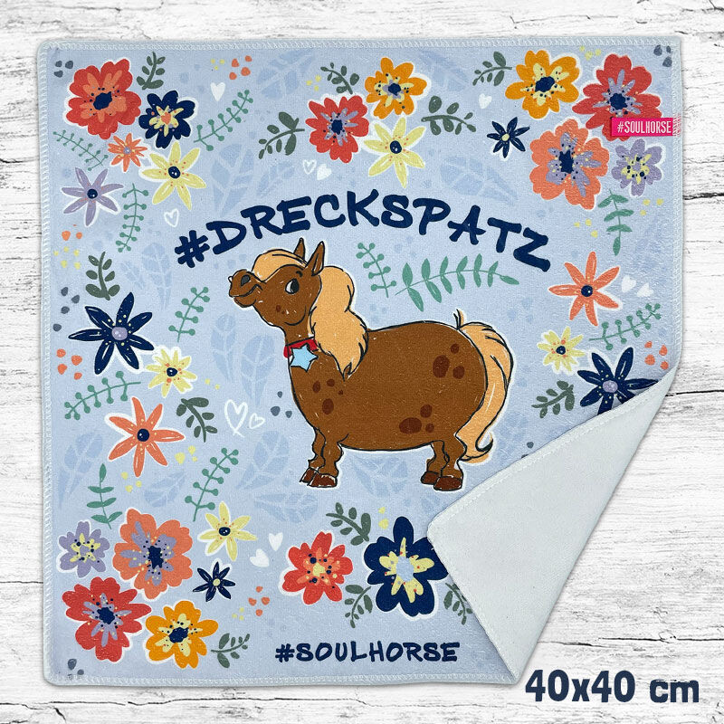 Utěrka z mikrovlákna SoulHorse "Dreckspatz"