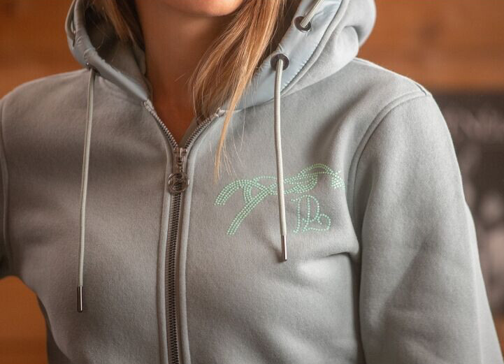 Mikina Pénélope Fluore - sage green M