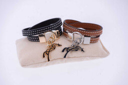 Náramek Pénélope Signature - black M