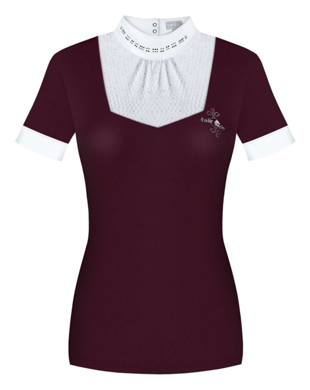 Závodní triko FP Lara - burgundy
