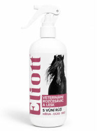 Eliott Veterinární rozčesávač a lesk 500ml