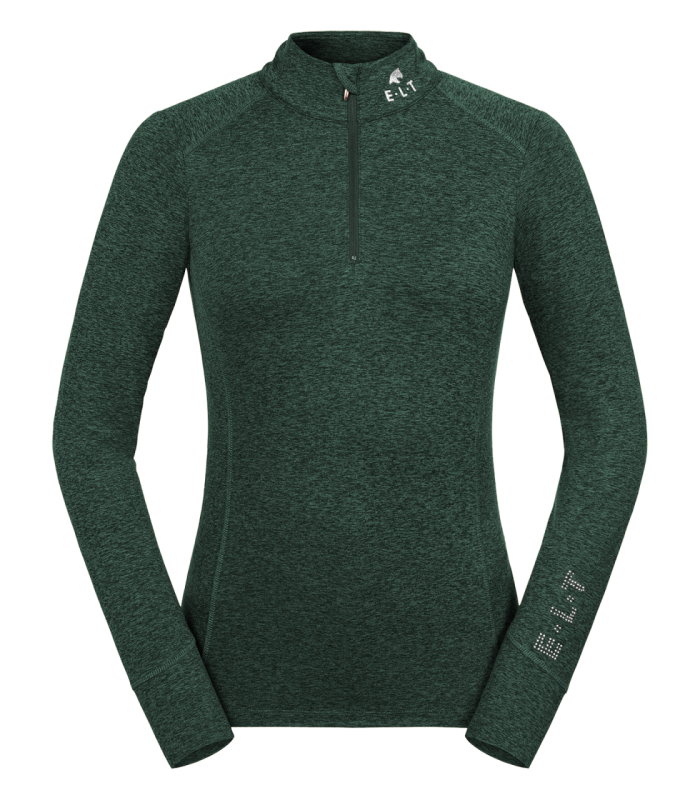Funkční triko Milano - Emerald Melange vel. S a L