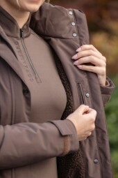 Zimní parka Covalliero A/W 2024 - coffee XL