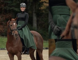 Termo sukně Covalliero 2024 - Opal Green 40-46