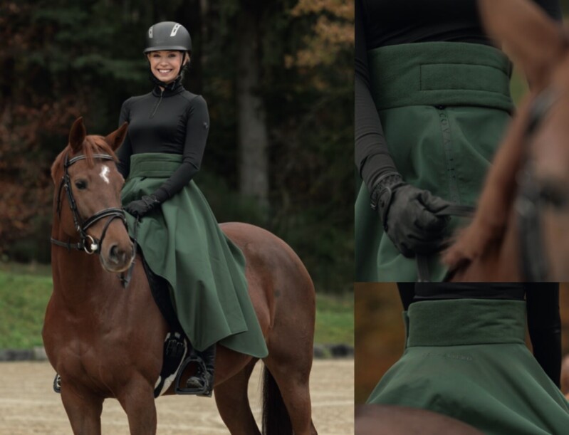 Termo sukně Covalliero 2024 - Opal Green 40-46