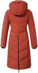 Zimní kabát Covalliero A/W 2025 - cihlová vel. M