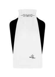 Plastron Andrea Chic - white/black