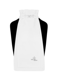 Plastron Andrea Chic - white/silver