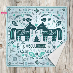 Utěrka z mikrovlákna SoulHorse "Nordic Horses"