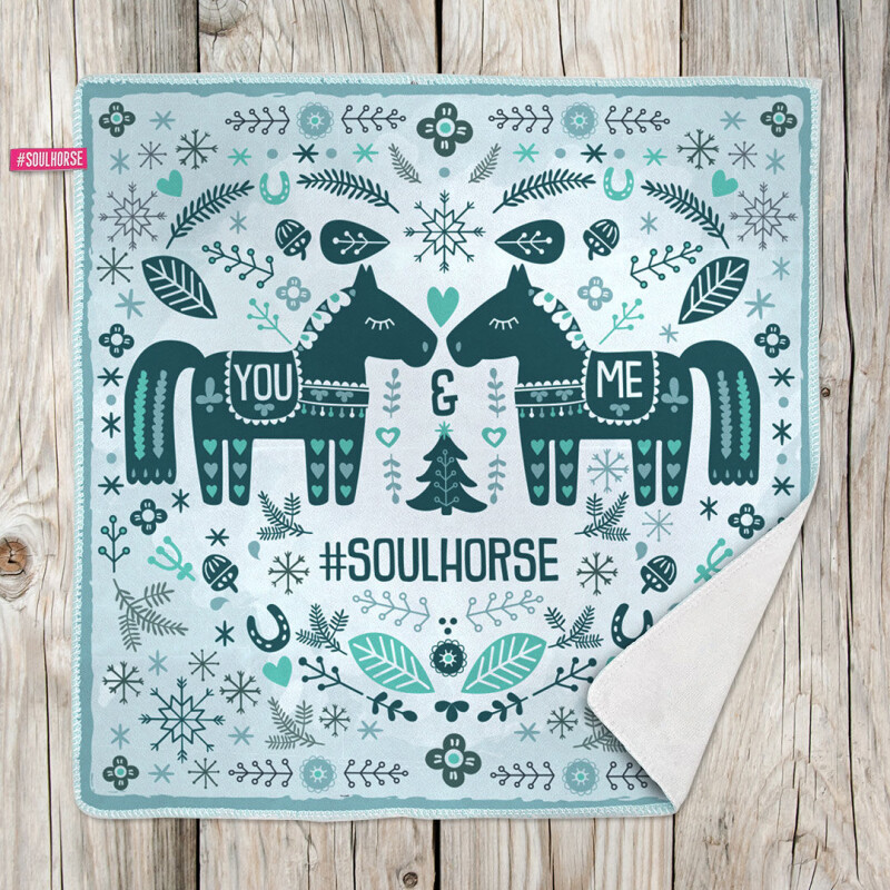 Utěrka z mikrovlákna SoulHorse "Nordic Horses"