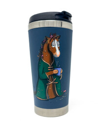 Emily Cole cestovní hrnek - Not a morning Pony