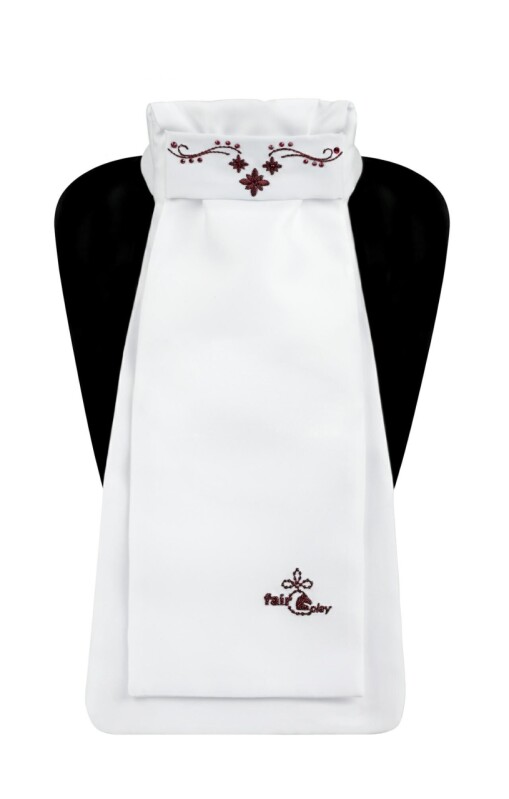 Plastron Lucrezia - Burgundy