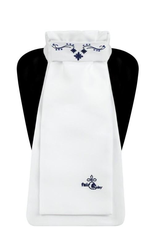 Plastron Lucrezia - Navy - velikost S