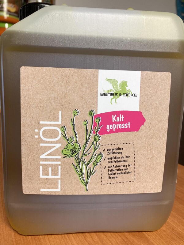Lněný olej Bense&Eicke 2,5L