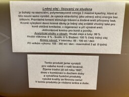 Lněný olej Bense&Eicke 5L