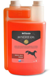 Fitmin Benefit oil lososový olej pro koně 1L
