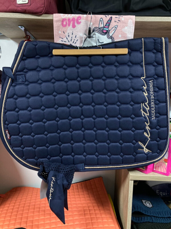 Kentaur set s výšivkou RoseGold - tmavě modrá