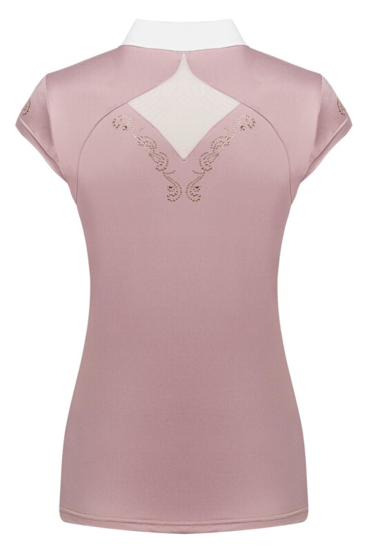 Závodní triko FP Cathrine Rosegold SL - Dusty Pink