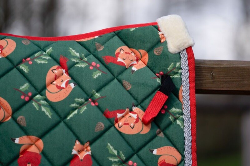 Podsedlová dečka X-MAS LIŠKY