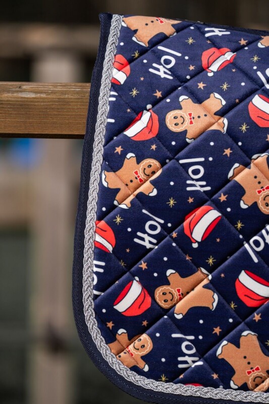 Podsedlová dečka vykrojená X-MAS PERNÍČEK