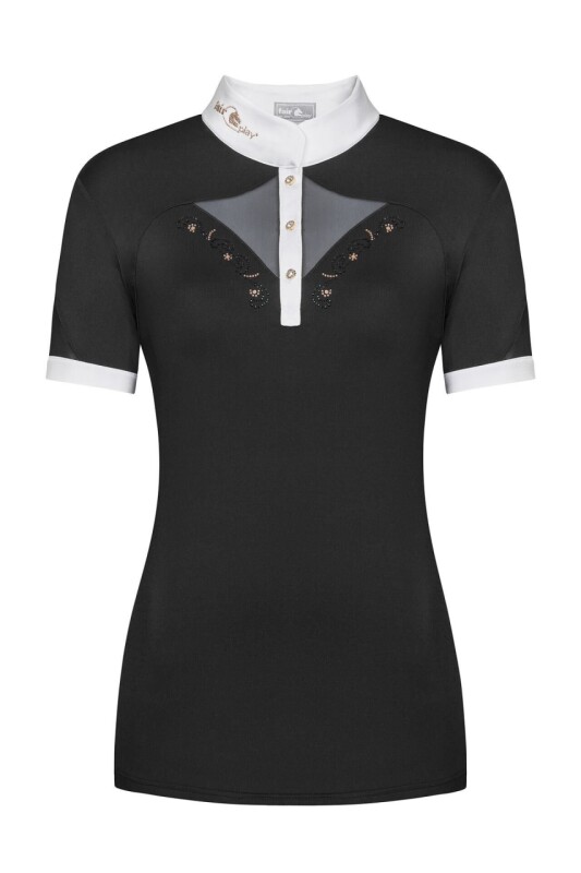 Závodní triko FP Cathrine Rosegold - Black