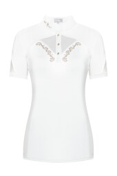 Závodní triko FP Cathrine Rosegold - White