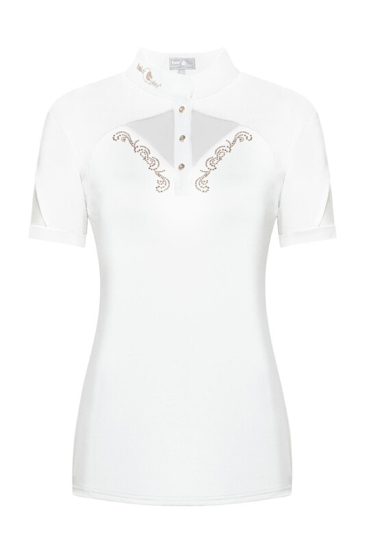 Závodní triko FP Cathrine Rosegold - White
