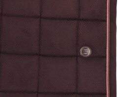 Drezurní dečka Suede - burgundy