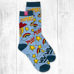 Veselé ponožky SoulHorse - Super Felix