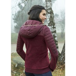 Fleece bunda A/W 2022 - Merlot, vel. M