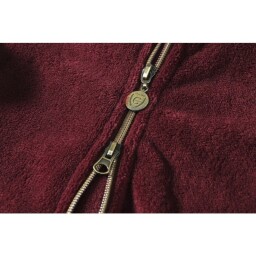 Fleece bunda A/W 2022 - Merlot, vel. M