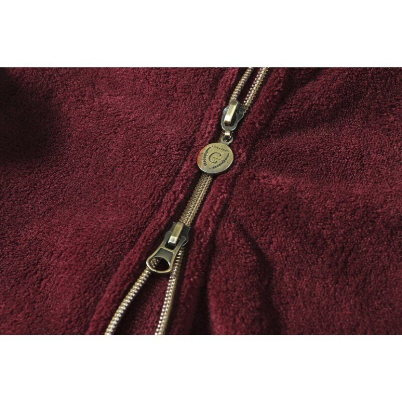 Fleece bunda A/W 2022 - Merlot, vel. M