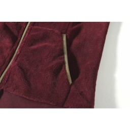 Fleece bunda A/W 2022 - Merlot, vel. M