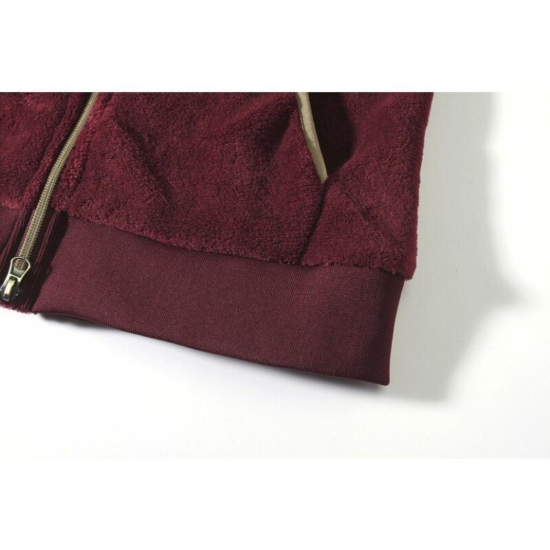 Fleece bunda A/W 2022 - Merlot, vel. M