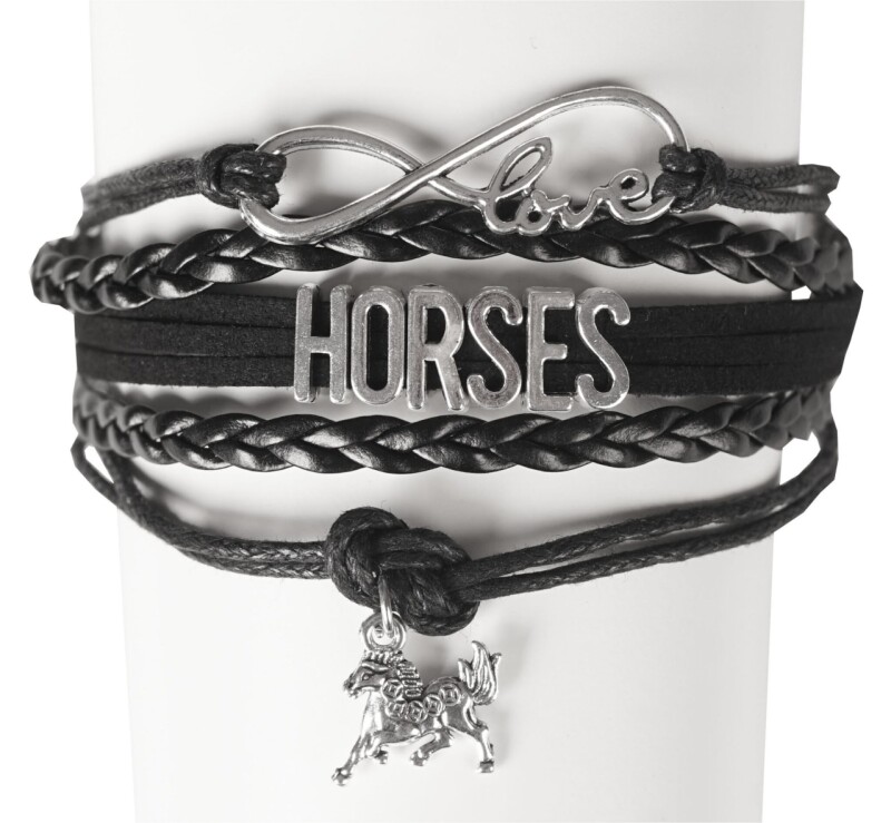 Náramek Horse - černý