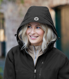 Jezdecká parka Nordic - černá S