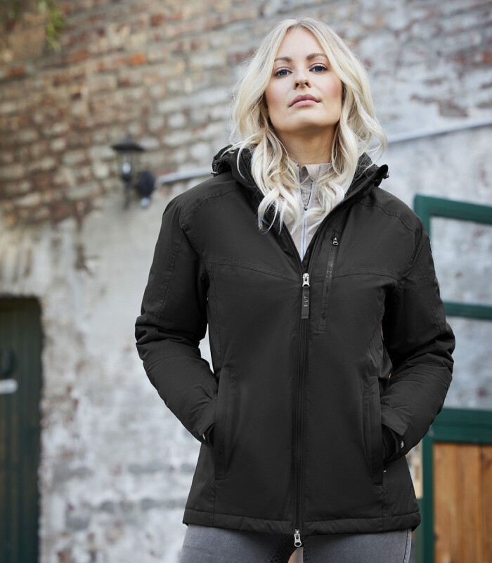 Jezdecká parka Nordic - černá S