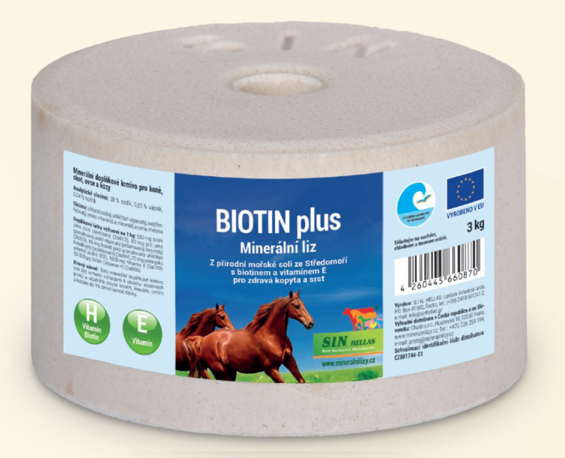 Biotin plus - liz s biotinem, selenem a vit. E - 3 kg