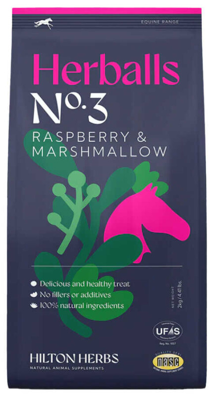Pamlsky Herballs - malina a marshmallow 2kg 